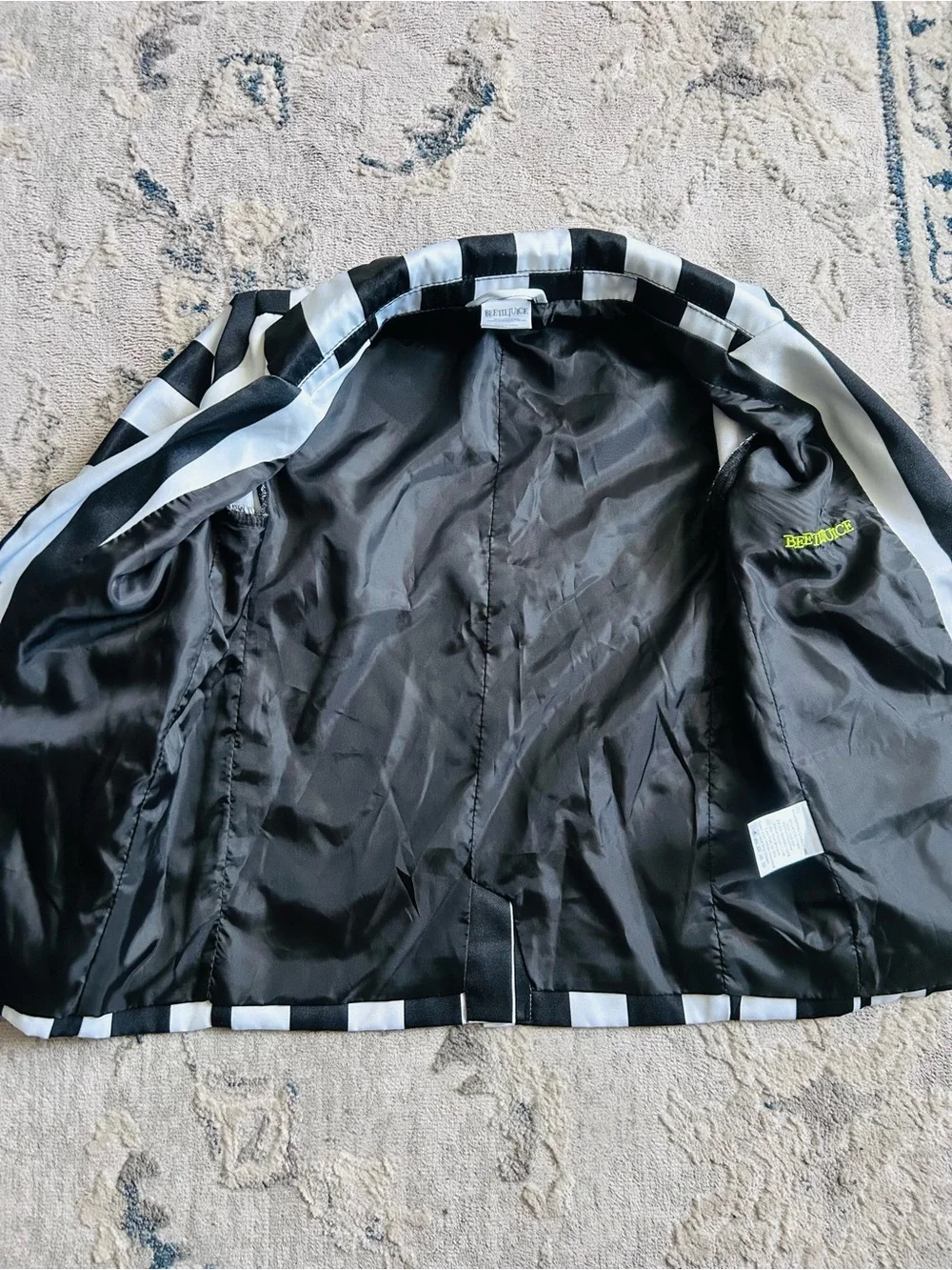 Black & White Striped Blazer - Beetlejuice costume.